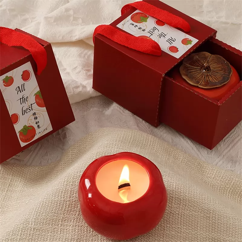 Business Gift  Persimmon Scented Candles Gift Set