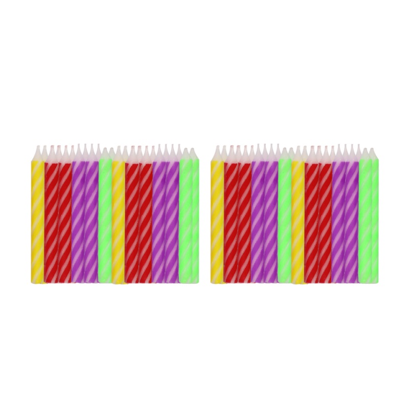 Various Styles Gift Birthday Spiral Candle For Cakes Make In China