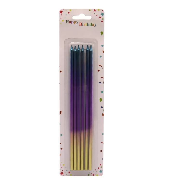 Long Stick Glitter Birthday Party Decoration Candle