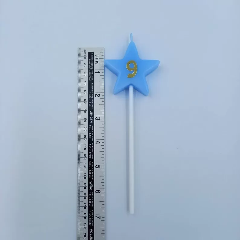 Star Birthday candle for Cake