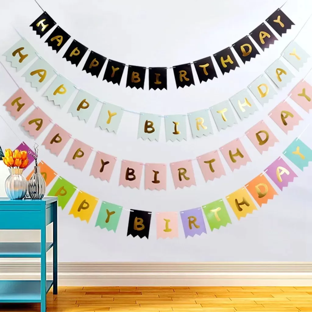 Party Decorations Happy Birthday Banner