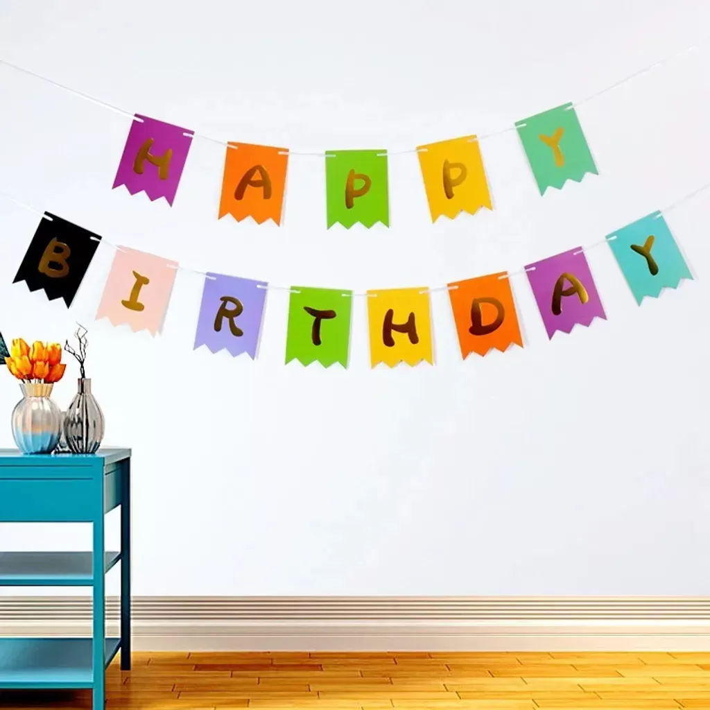 Party Decorations Happy Birthday Banner