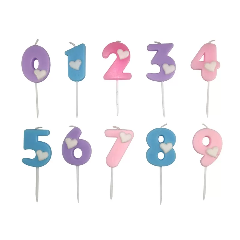 number cake decorative birthday candle for party
