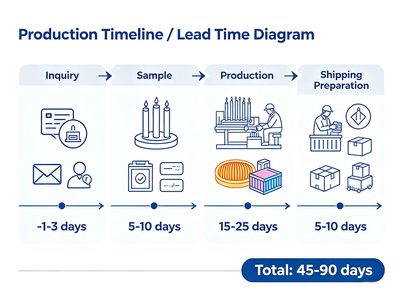 Candle Order Process — Step by Step Candle Order Process — Step by Step