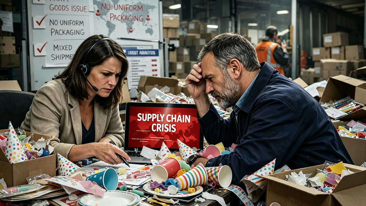 From Five Suppliers to One: How We Helped a US Buyer Streamline Their Party Supplies Supply Chain