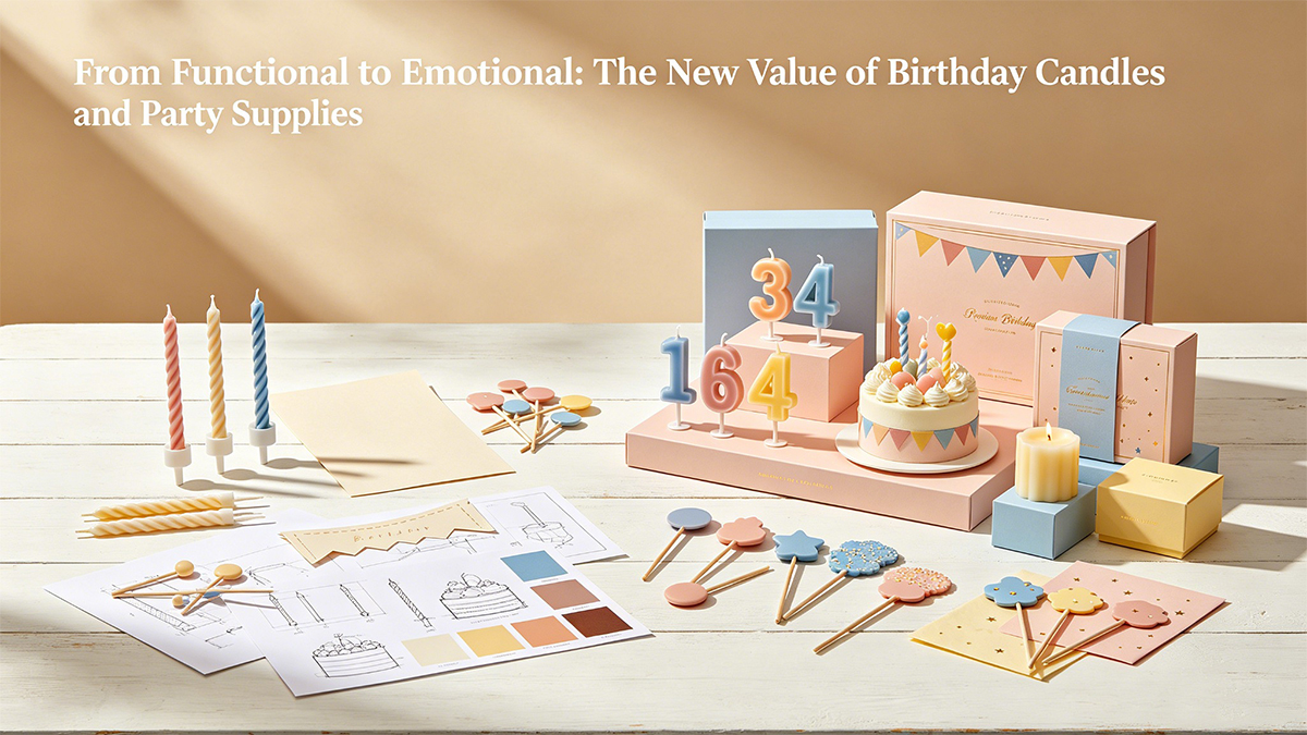 From Functional to Emotional: The New Value of Birthday Candles and Party Supplies From Functional to Emotional: The New Value of Birthday Candles and Party Supplies