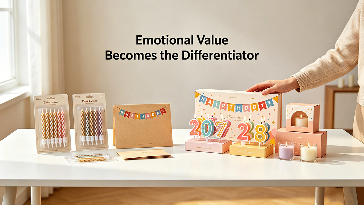 From Functional to Emotional: The New Value of Birthday Candles and Party Supplies From Functional to Emotional: The New Value of Birthday Candles and Party Supplies