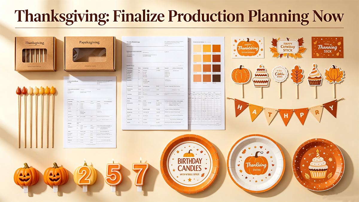 Fall Production Update 2026: What Buyers Should Know About Halloween, Thanksgiving and Christmas Orders Fall Production Update 2026: What Buyers Should Know About Halloween, Thanksgiving and Christmas Orders
