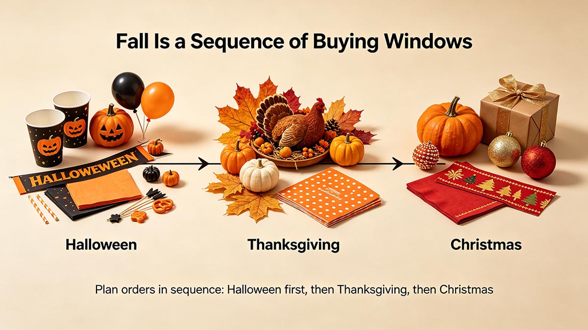 2026 Fall Party Supplies Buying Checklist for U.S. Retailers 2026 Fall Party Supplies Buying Checklist for U.S. Retailers