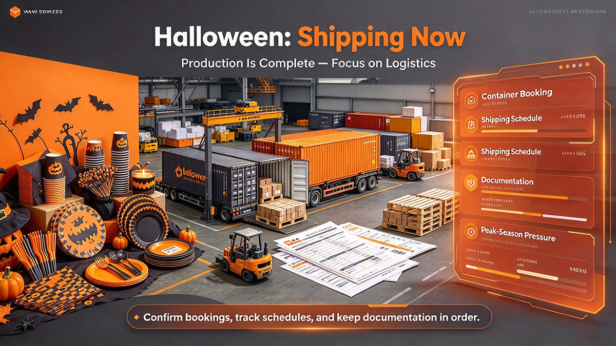 Q4 Party Supplies Production Update: Halloween, Thanksgiving Q4 Party Supplies Production Update: Halloween, Thanksgiving