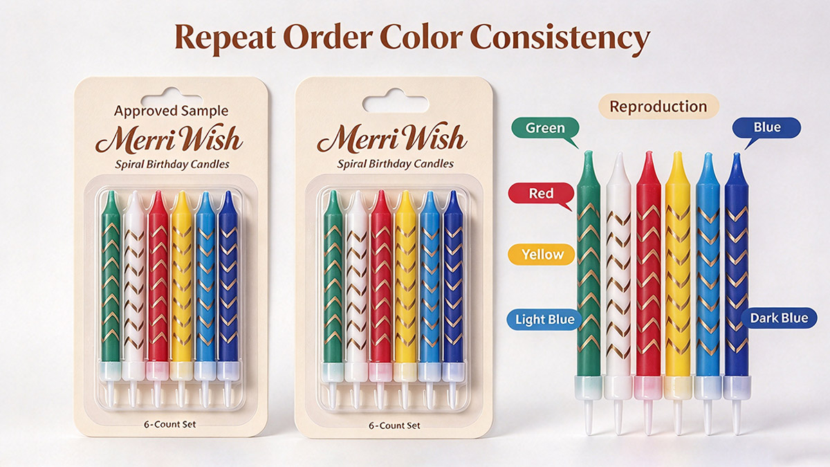 How a Mexican Wholesaler Managed Color Consistency Across Repeat Birthday Candle Orders How a Mexican Wholesaler Managed Color Consistency Across Repeat Birthday Candle Orders