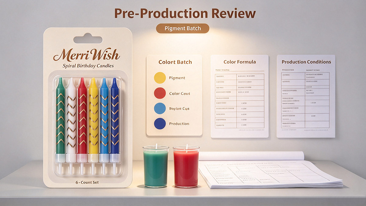 How a Mexican Wholesaler Managed Color Consistency Across Repeat Birthday Candle Orders How a Mexican Wholesaler Managed Color Consistency Across Repeat Birthday Candle Orders
