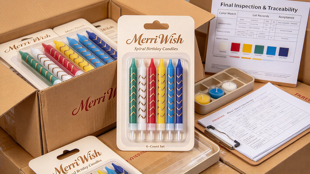 How a Mexican Wholesaler Managed Color Consistency Across Repeat Birthday Candle Orders How a Mexican Wholesaler Managed Color Consistency Across Repeat Birthday Candle Orders