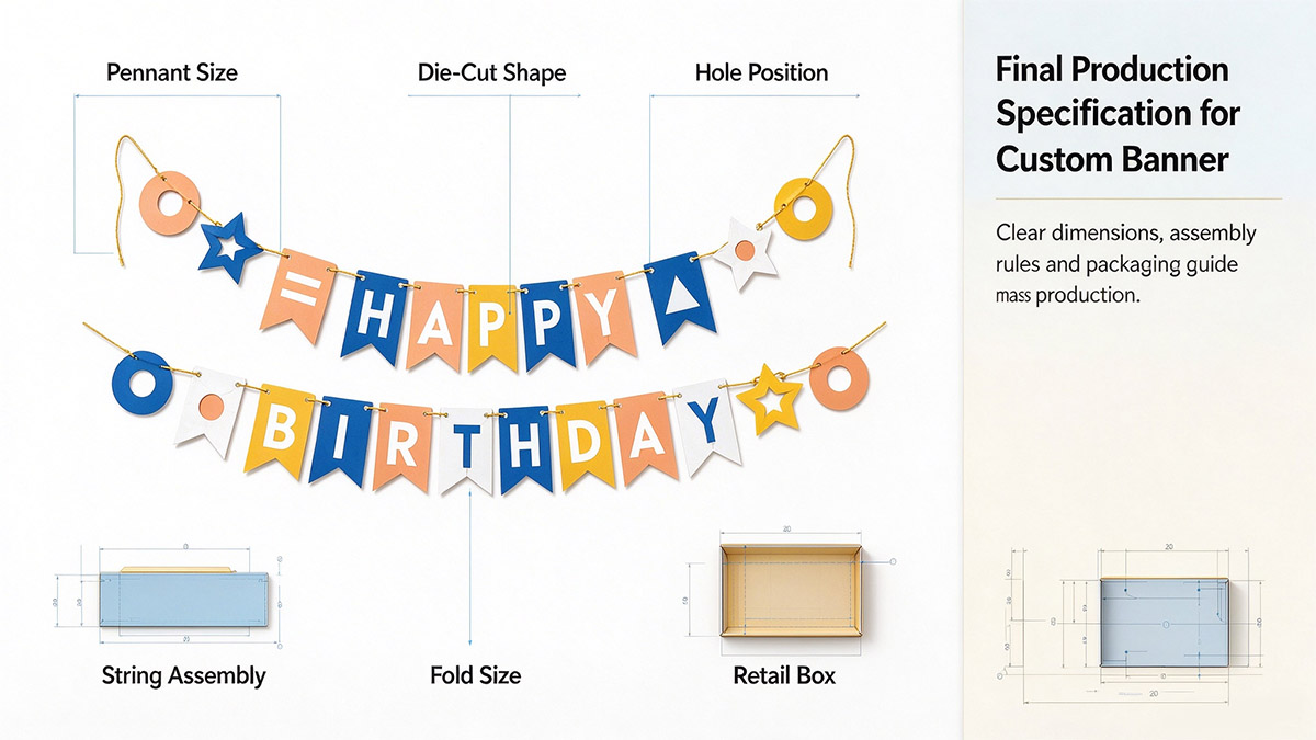 From Hand-Drawn Design to Production-Ready Sample: An Australian Birthday Banner Case Study From Hand-Drawn Design to Production-Ready Sample: An Australian Birthday Banner Case Study