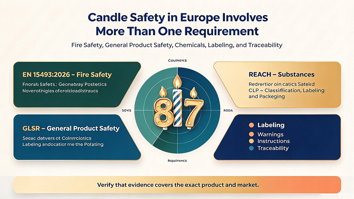 EU Candle Safety Standard EN 15493:2026: What Birthday Candle Buyers Should Know EU Candle Safety Standard EN 15493:2026: What Birthday Candle Buyers Should Know