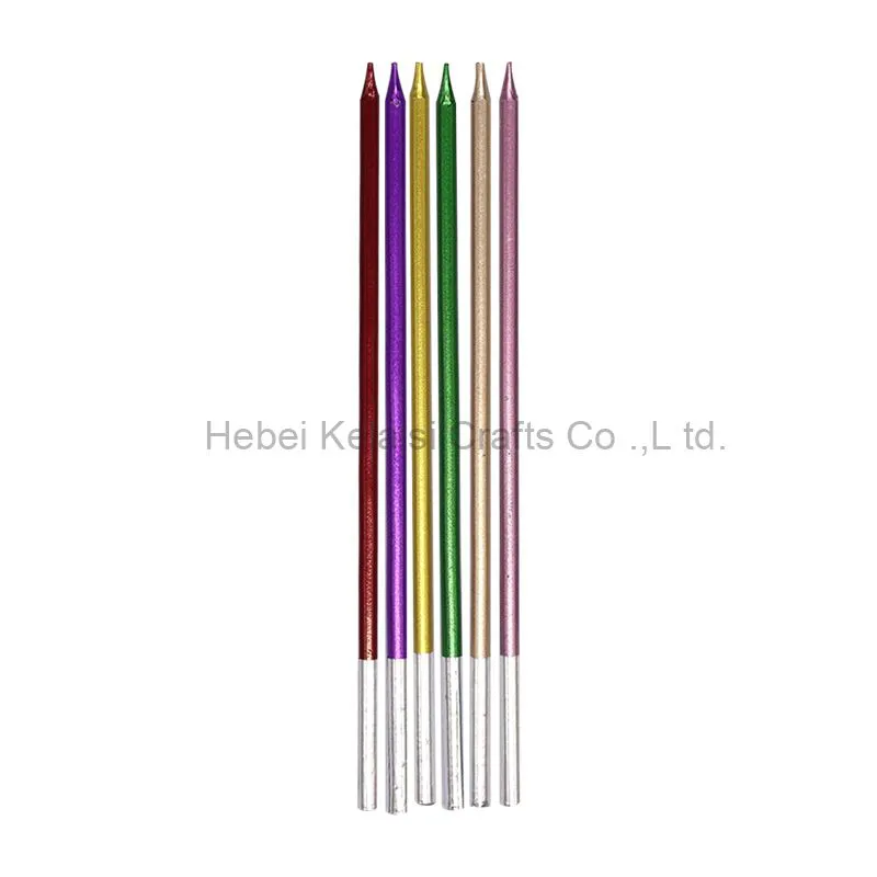 Metallic Threaded Candle