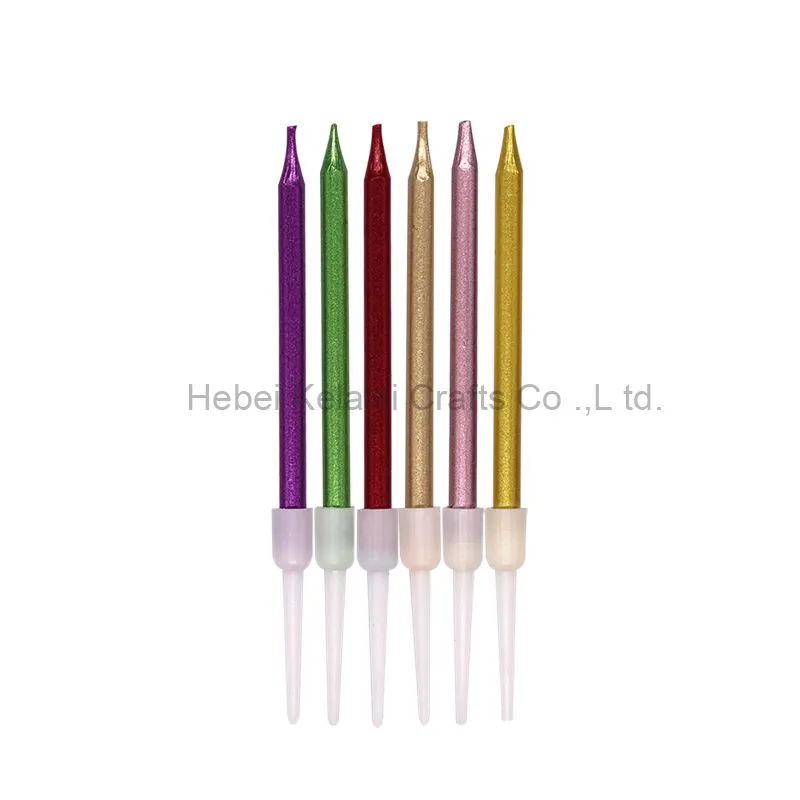 Metallic Threaded Candle