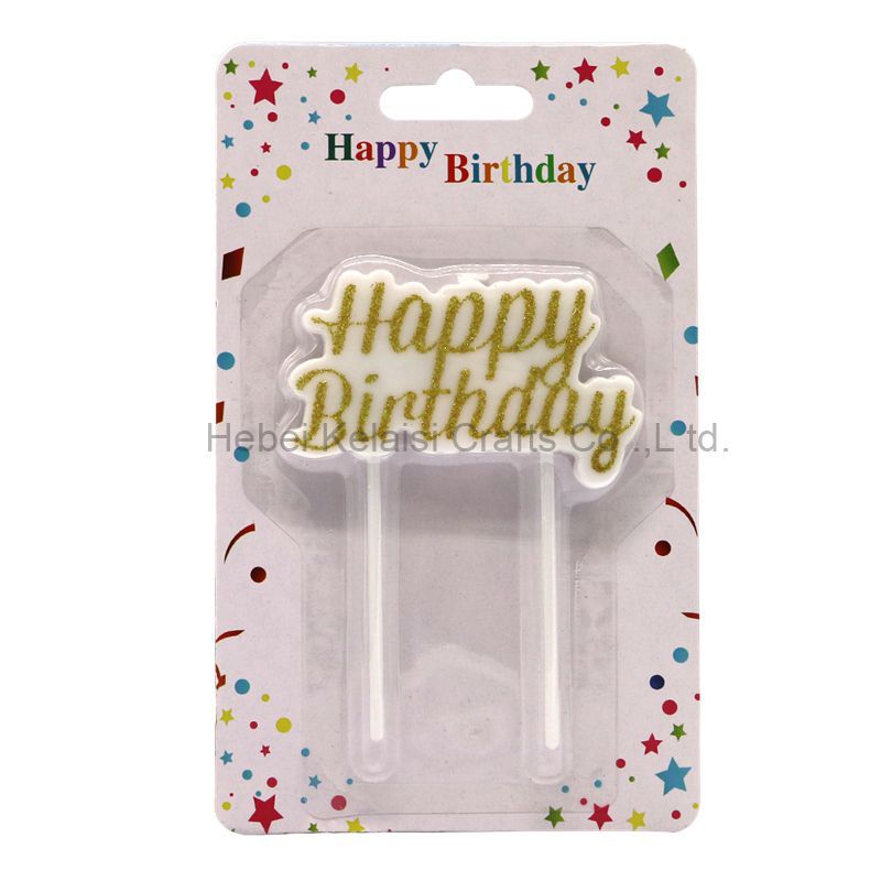 Happy birthday candle