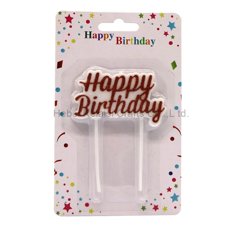 Happy birthday candle