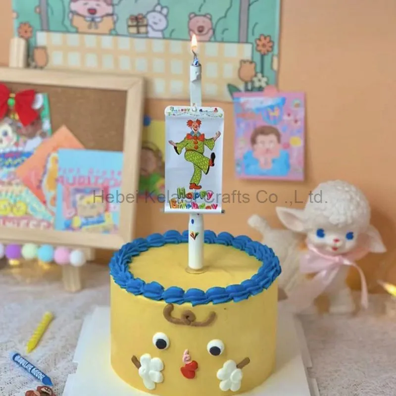 Creative birthday candles