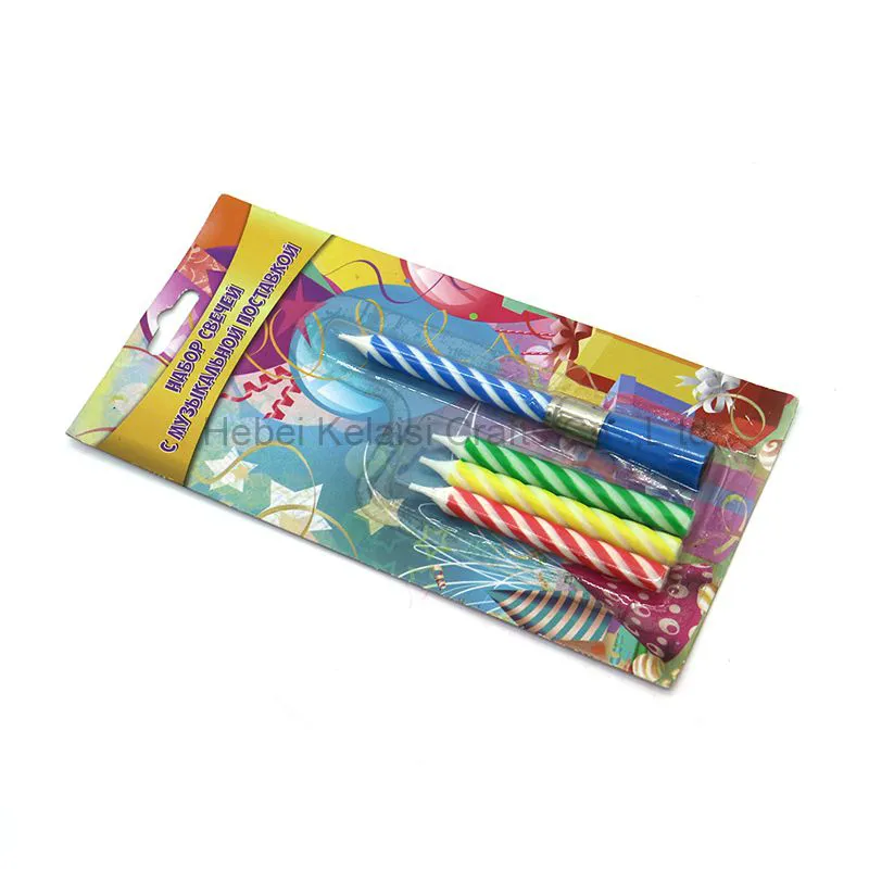 Musical birthday candles