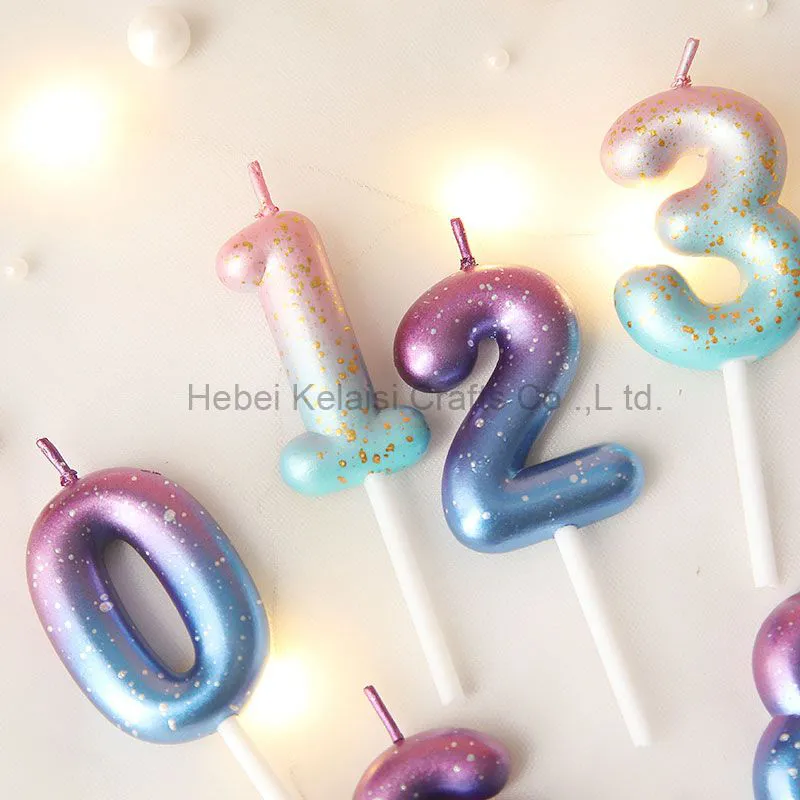 Gradient Number Candles