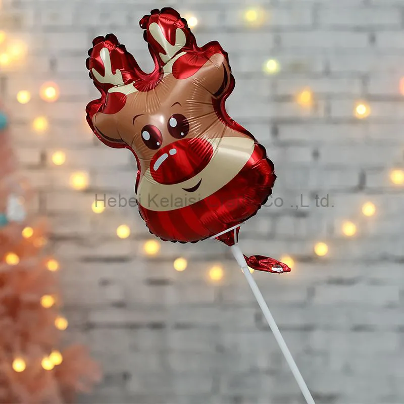 Christmas element aluminum film balloon