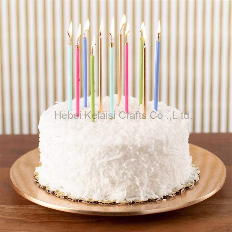 Birthday Decoration slender pencil candles