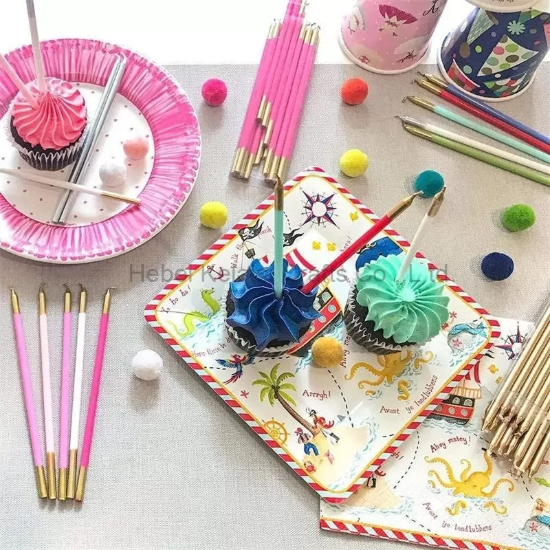 Birthday Decoration slender pencil candles