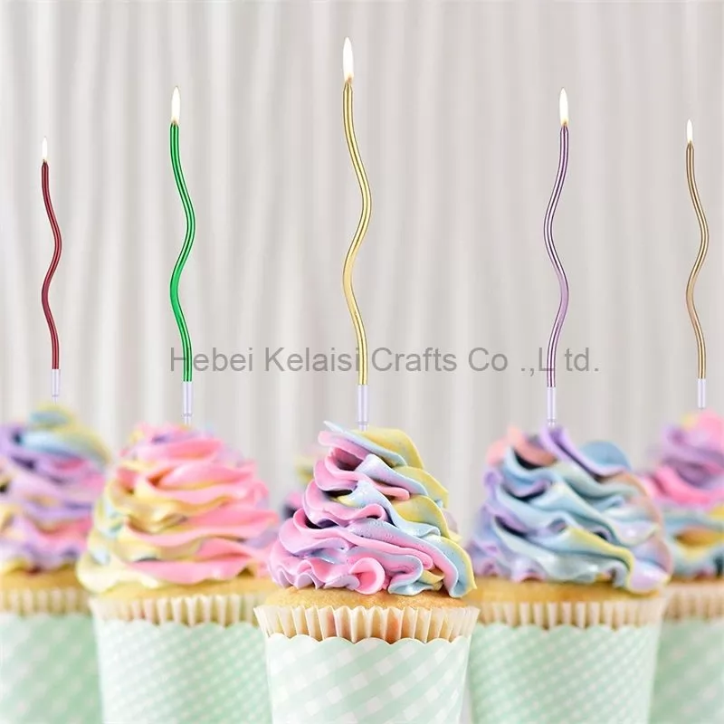 Happy Mini Birthday Spiral Number Candle Birthday Party