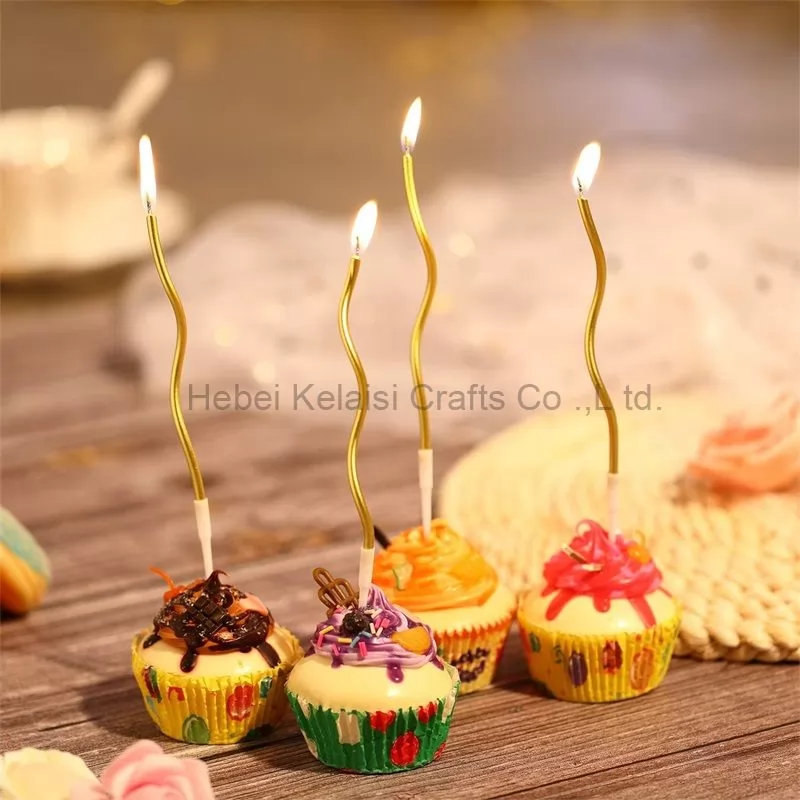 Happy Mini Birthday Spiral Number Candle Birthday Party