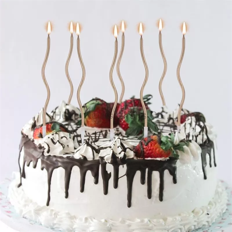 Happy Mini Birthday Spiral Number Candle Birthday Party
