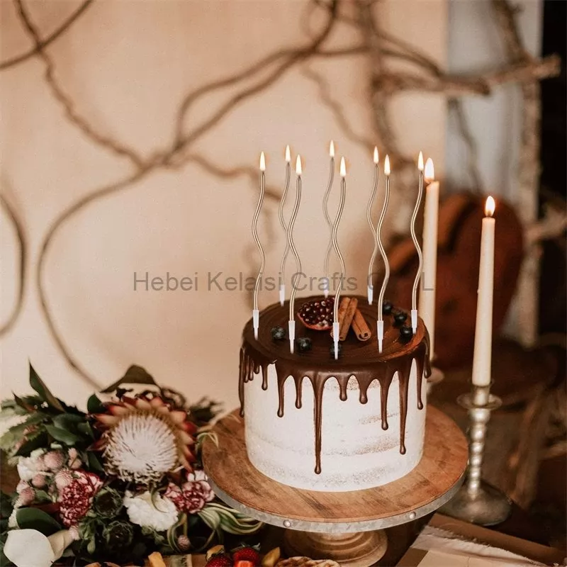 Happy Mini Birthday Spiral Number Candle Birthday Party