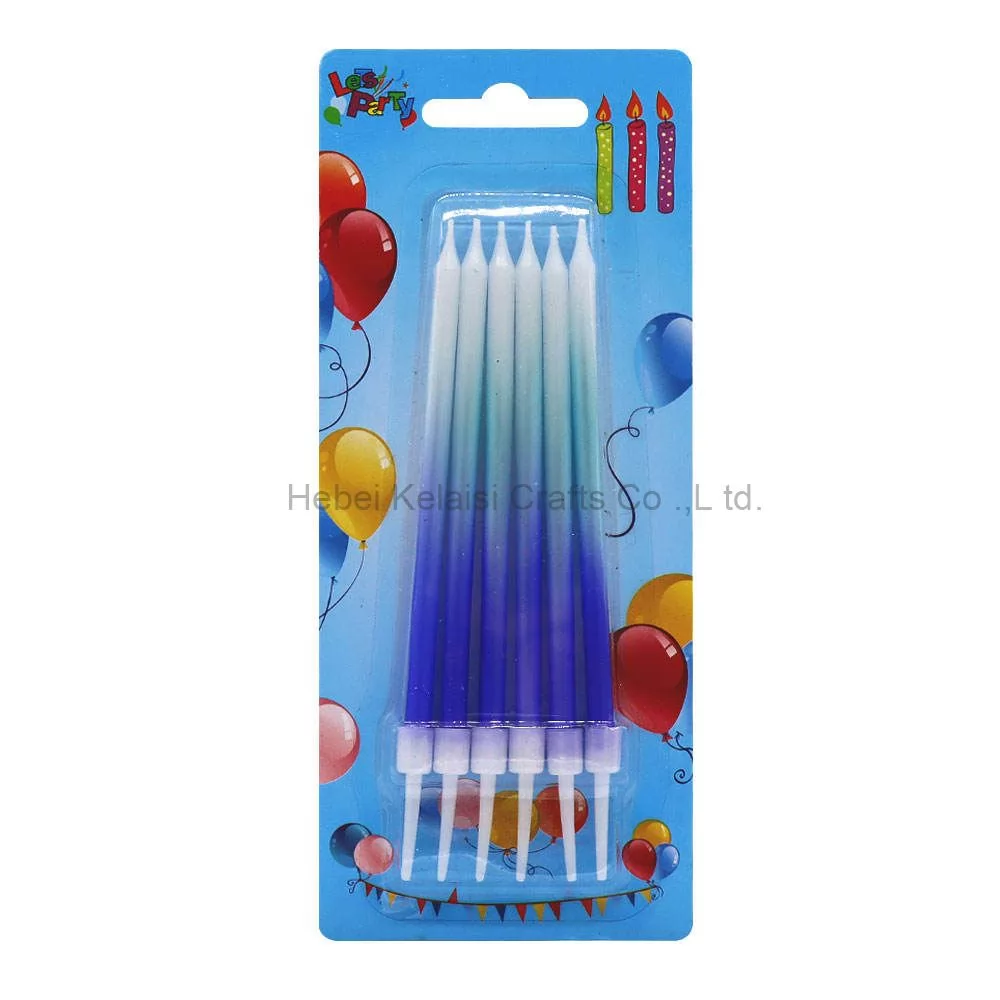 Wholesale paraffin wax colorful spiral candle