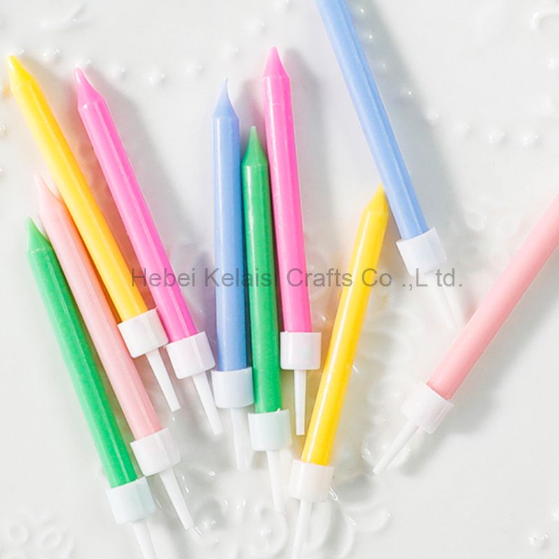 Macarons Color Birthday Cake Topper Decorative candles for Parties