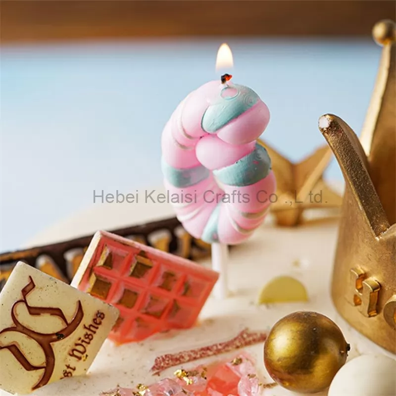 Promotion Gold Party Buy Cake Decoration Number Birthday Candle