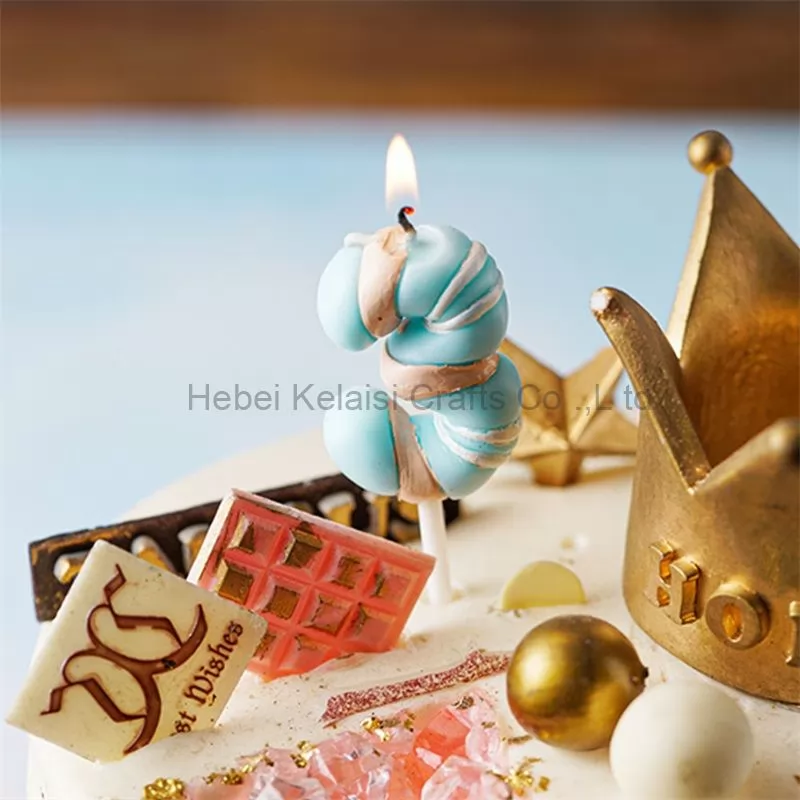 Promotion Gold Party Buy Cake Decoration Number Birthday Candle