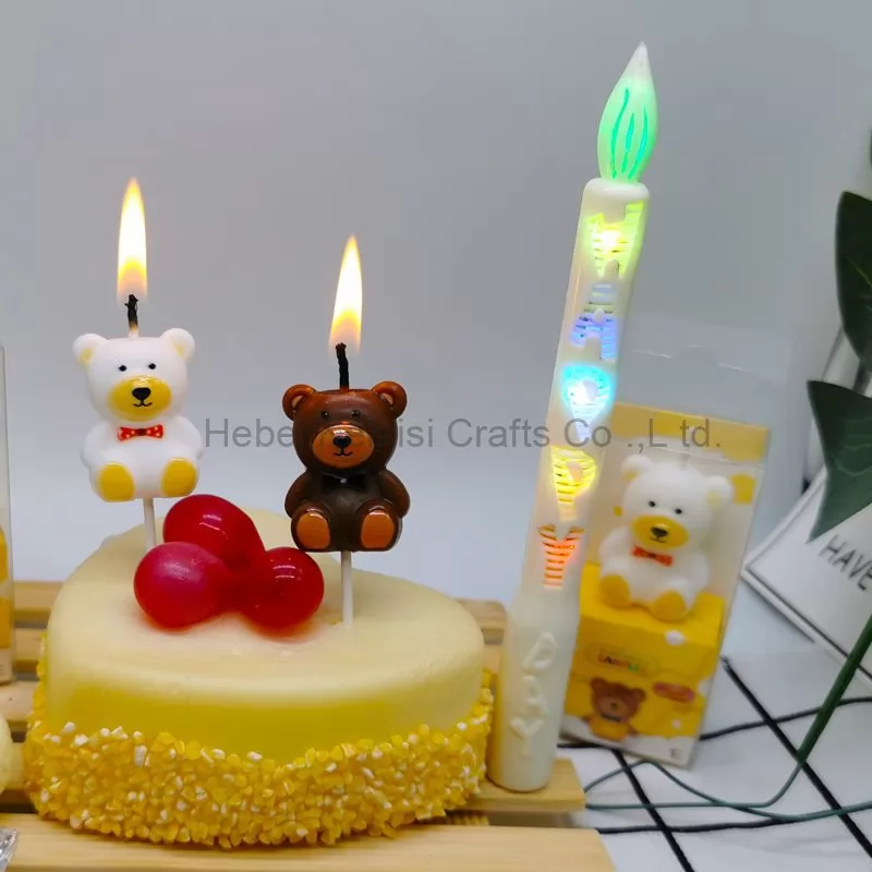 Happy Birthday children's party glow stick candle