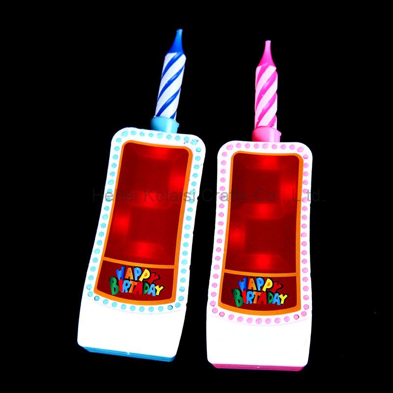 LED Musical cake Topper for Kids digital display birthday Party candle