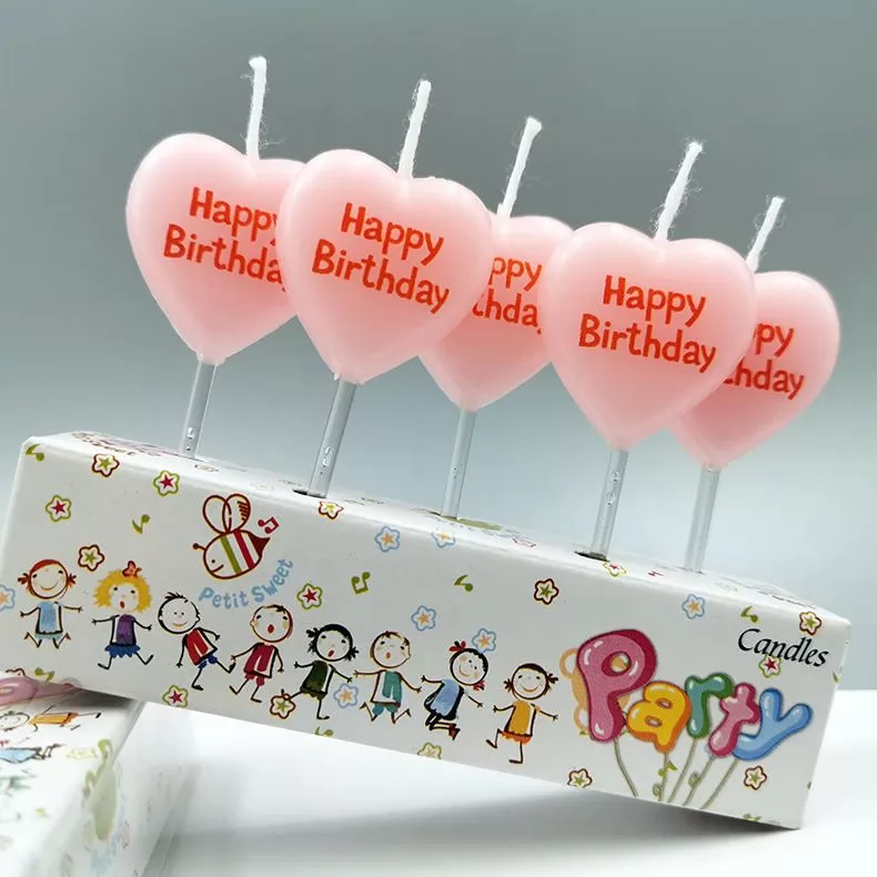 Creative Funny Art Birthday Party Supplies Cartoon Birthday Candles