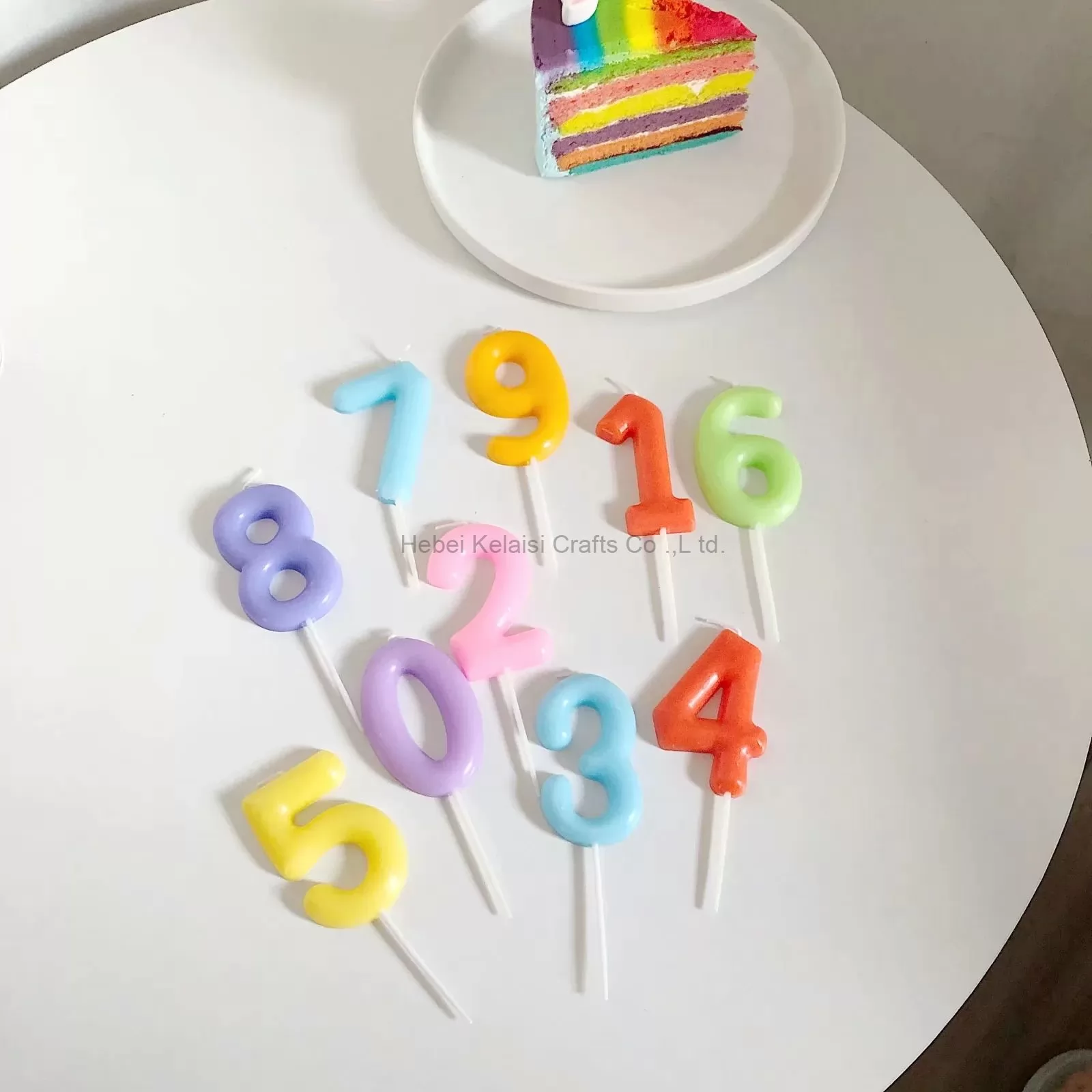 New Korean digital birthday candle