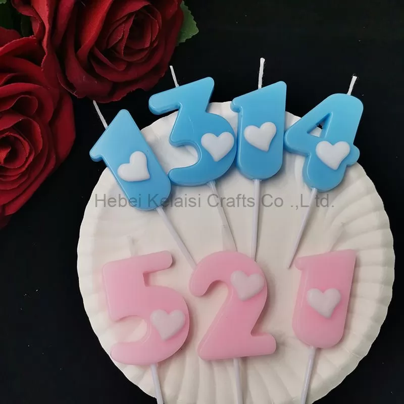 number cake decorative birthday candle for party