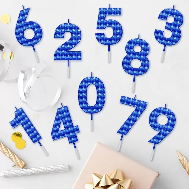 Luxury Diamond Number Candle Birthday Candle