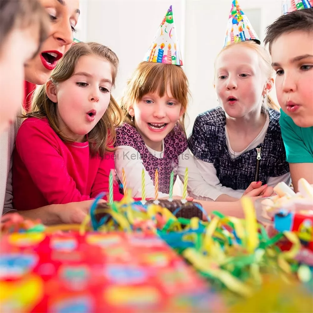 Colourful spiral Birthday Candles  for Cakes Party Decoration