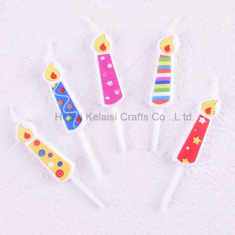 Cartoon Birthday Cake Candles for Valentine's Day Wedding Party Decorations