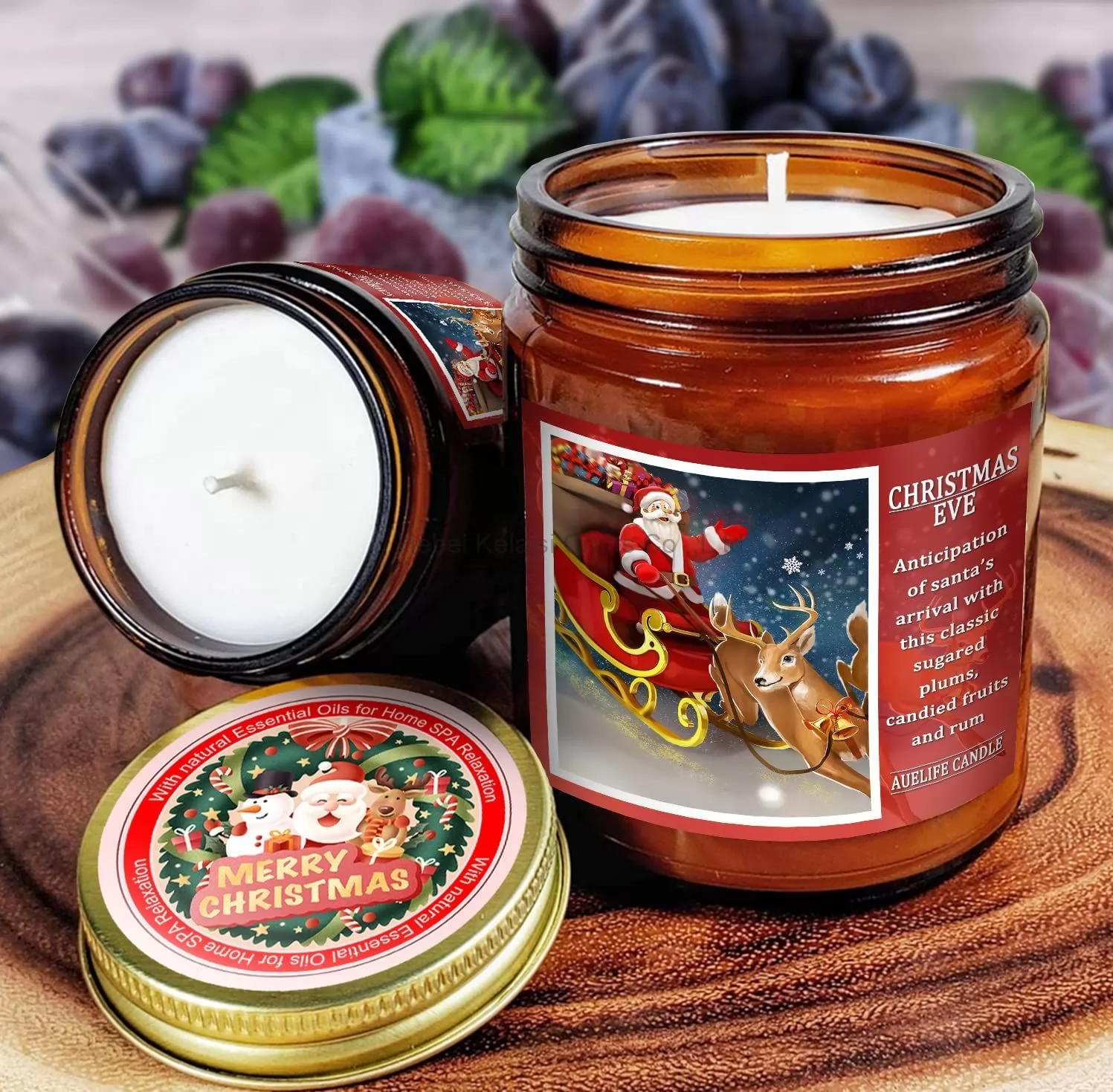 Christmas Candles Christmas EVE Soy Candle Gifts Scented Candles