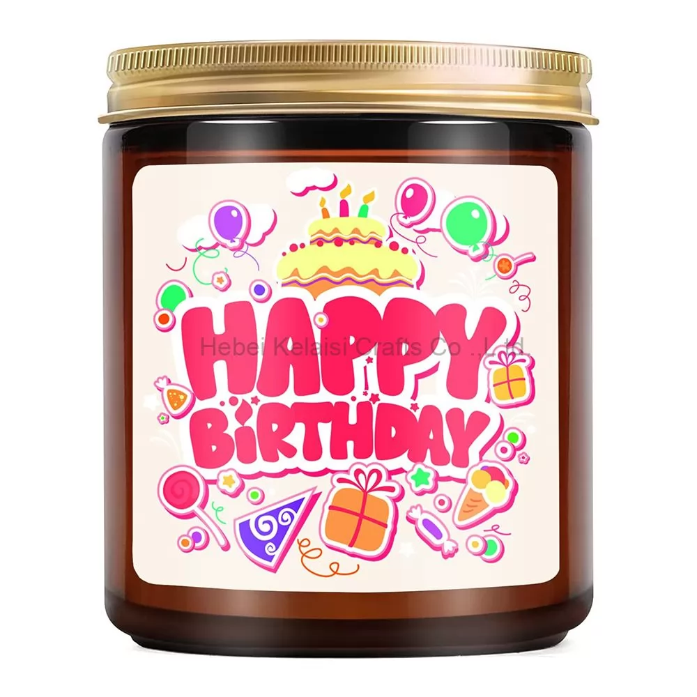 7 oz Funny Soy Lavender Birthday Gifts Candles