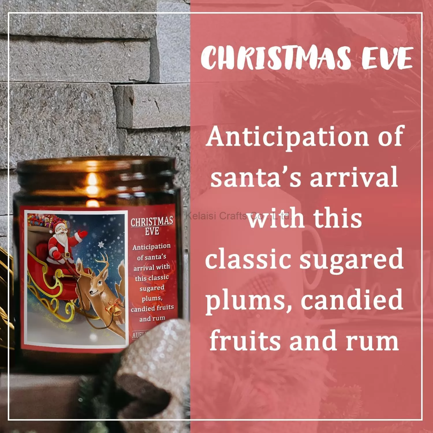 Christmas EVE Soy Scented Candle