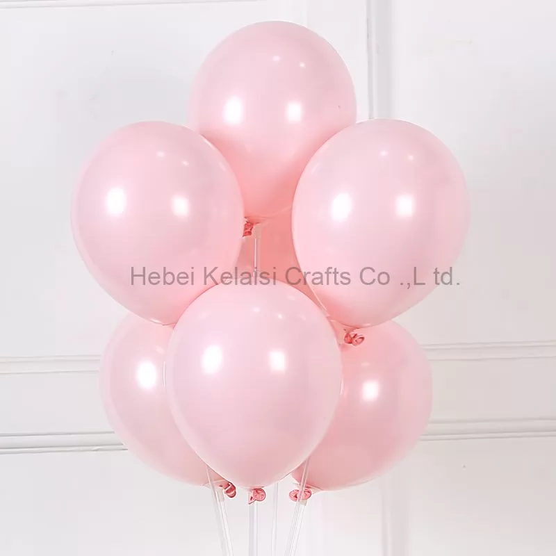 Pearlescent colorful advertisement latex balloon