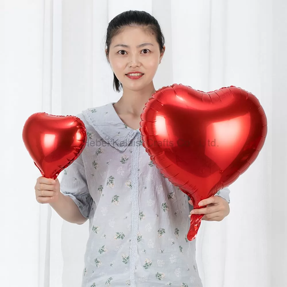 4pcs Heart Letter Shaped Balloon Set